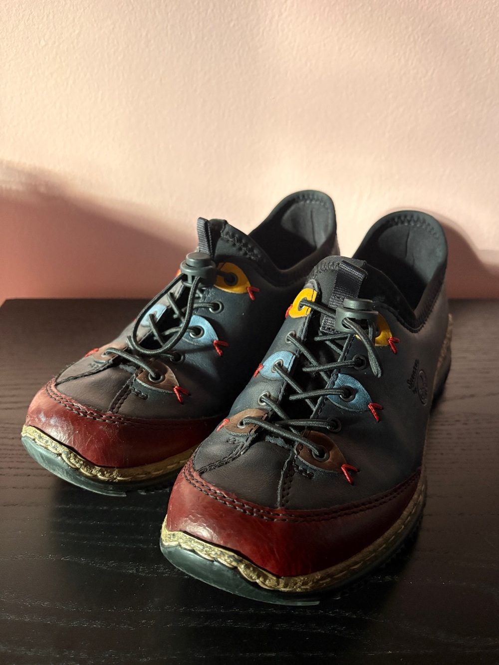 Rieker size 8 shoes. Worn a couple times. Very comfortable.